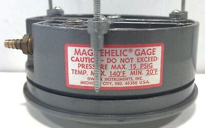 Dwyer 2015C 15 PSI 1/8" NPT Magnehelic Differential Pressure Gauge