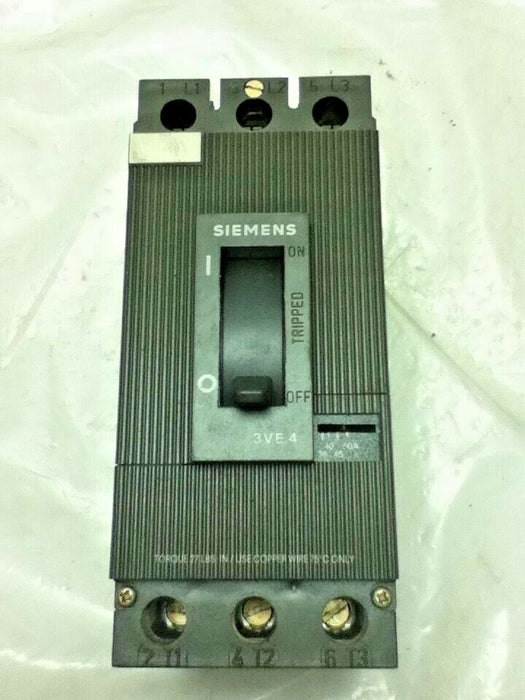 Siemens 3VE4200-0CS00 Circuit Breaker- No Box