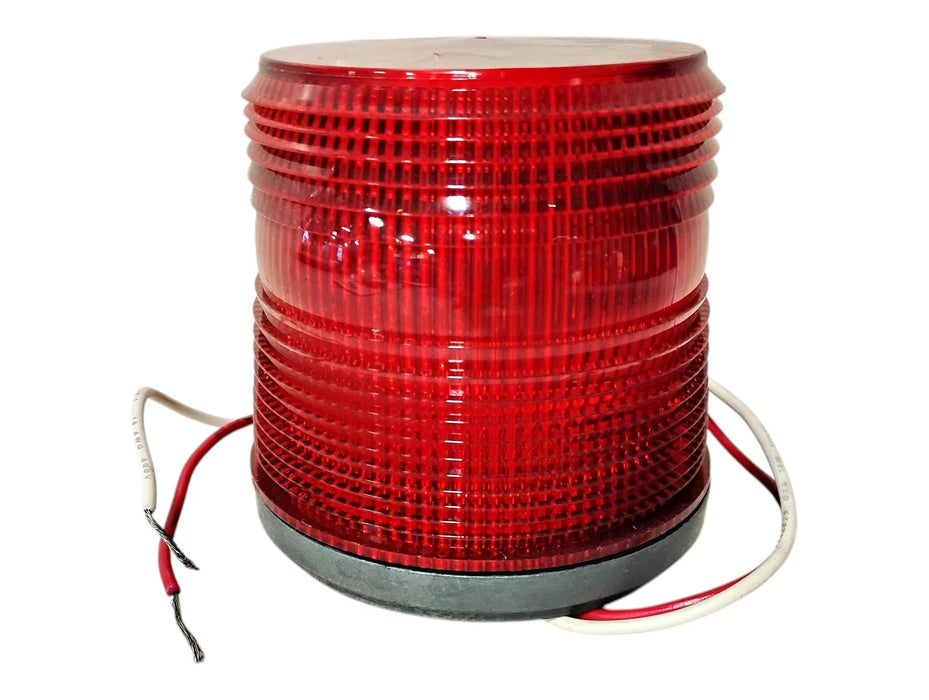 Edwards Signaling 98BR-G1 24 V DC 0.3 A Red Lexan Weatherproof Strobe Light