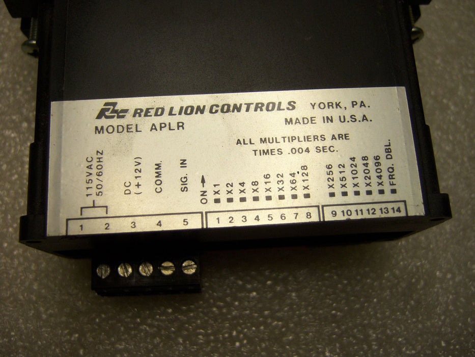 1 Red Lion APLR0600 DISPLAY PANEL