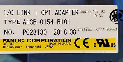 Fanuc A13B-0154-B101 Optical I/O Link Adapter
