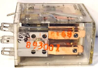 Potter & Brumfield R10-E1X2-115V 115 V AC 5 A DPDT Relay