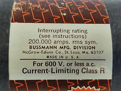 Bussmann LPS-R-450 LOW-PEAK 450 A 600 V Class R Time-Delay Current Limiting Fuse