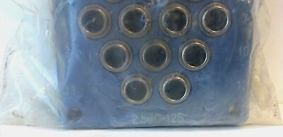 Twintec 2.5BC-12S 12 Tube Push to Connect Pneumatic Manifold Connector