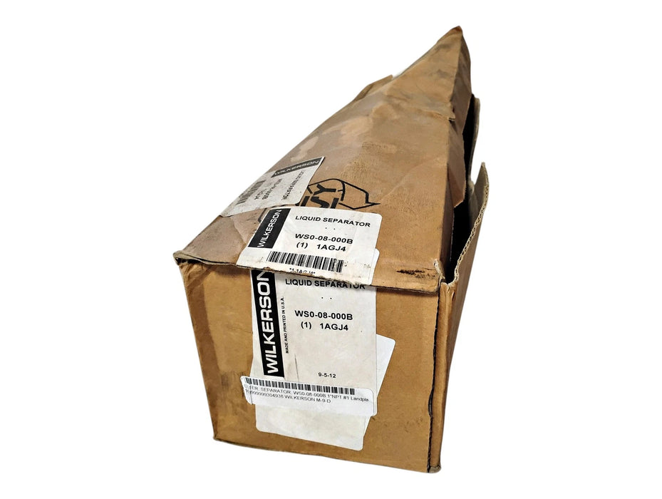 Wilkerson WS0-08-000B 1AGJ4 1-in 20 BAR 290 PSI Pneumatic Condensate Separator