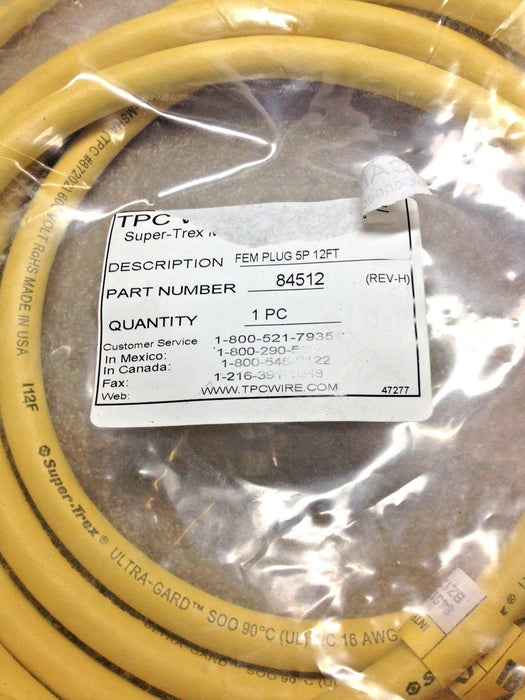 TPC 85412 Cable