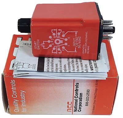 AMETEK National Controls T3K-10-461 120VAC 1-10 Sec Solid State Time Delay Relay