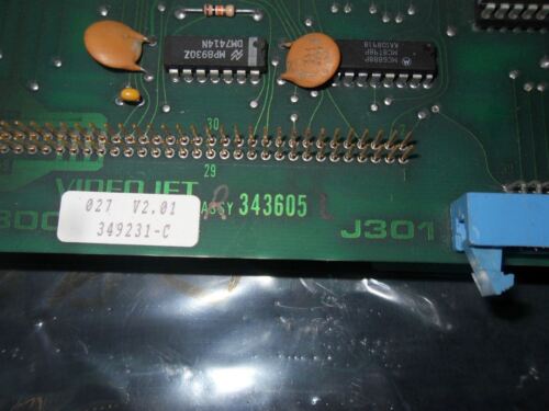 1 VIDEOJET 343614-G 343605 PC BOARD
