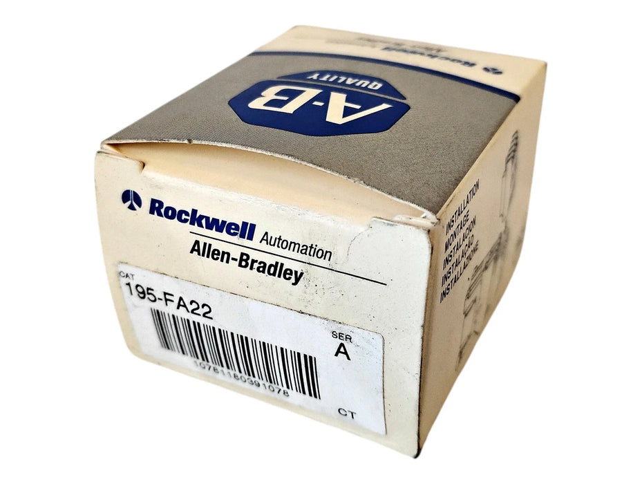 Allen-Bradley 195-FA22 Ser A 2 NO / 2 NC 690 V 10 A Type F Contact Block