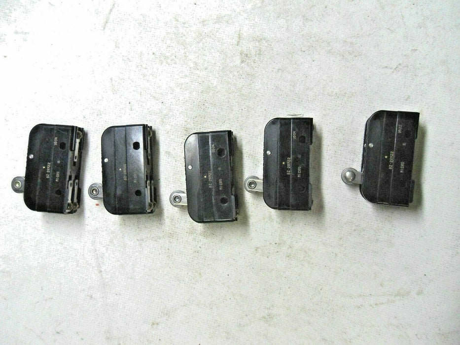 5 MICRO SWITCH BZ-2RM22 MICRO SWITCHES