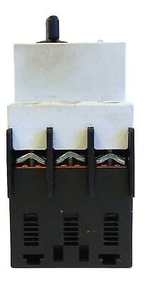 Siemens 3RV1021-1DA10 SIRIUS 600 V AC 2.2-3.2 A 1/3 HP 3 Phase Starter