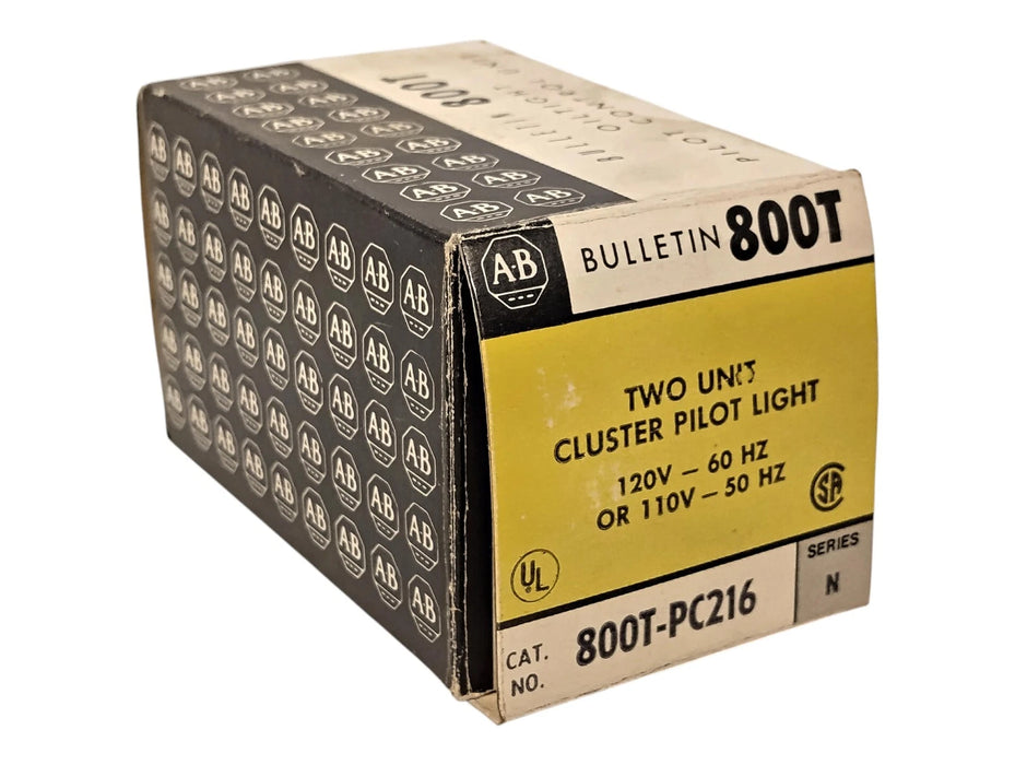 Allen-Bradley 800T-PC216 Incandescent Pilot Light w/ 110/120 V AC Transformer
