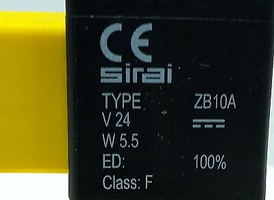 Sirai L182V01 ZB10A 24 V AC Solenoid Valve