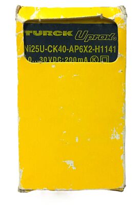 Turck NI25U-CK40-AP6X2-H1141 10-30 V DC Inductive Proximity Sensor