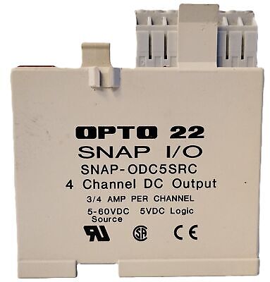 OPTO 22 SNAP-ODC5SRC 5-60 V DC 4 Channel DC Output Module