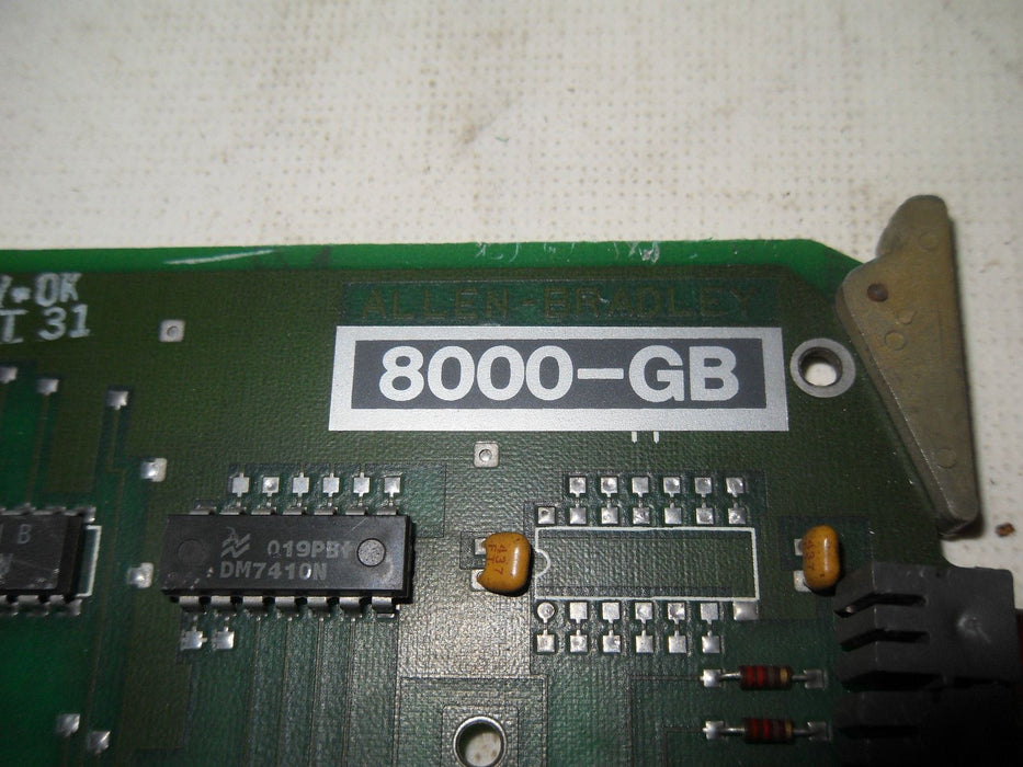 Allen-Bradley 8000-GB 635537 Rev 2 Micro Instruction Module