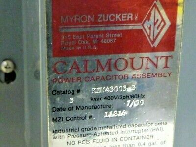 Myron Zucker KIM43003-3 Capacitator