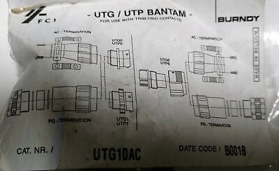 Souriau UTG10AC Size 10 Circular Cable Clamp
