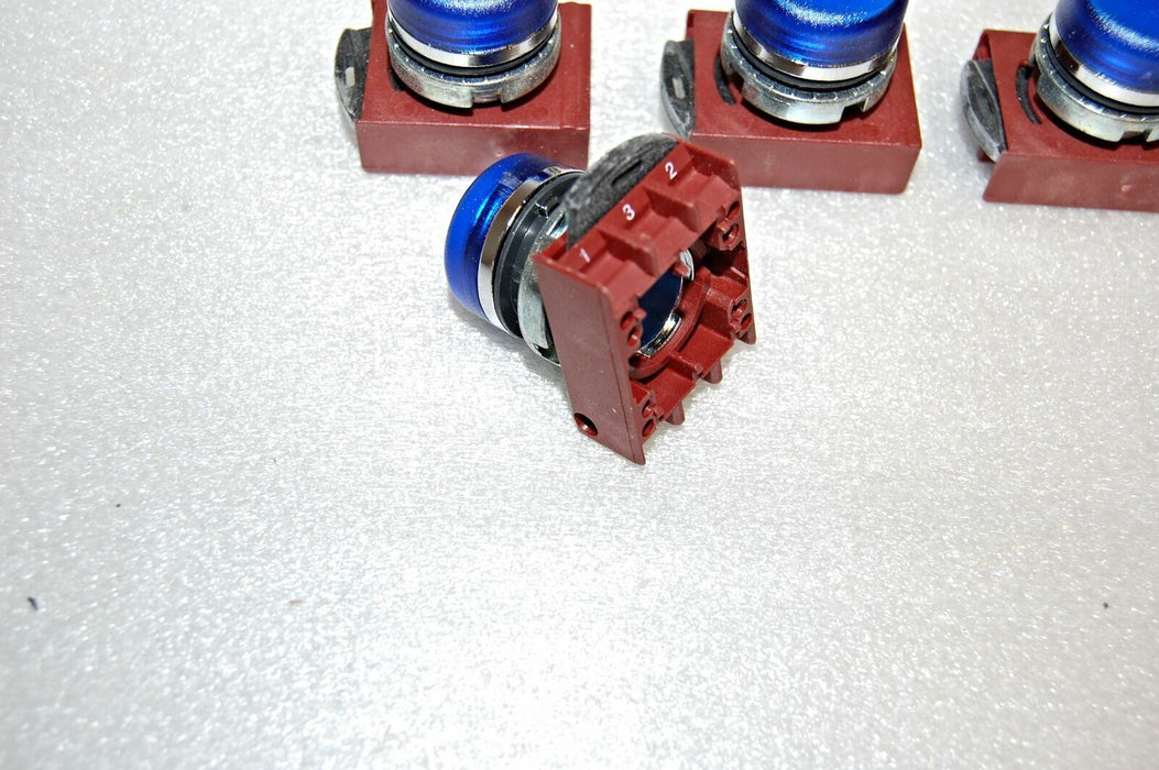 GE P9CLLD Blue Pilot Light Lot Of 5