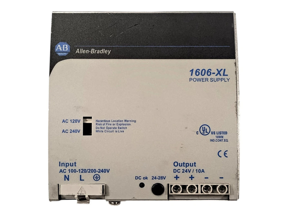 Allen-Bradley 1606-XL240E Series A 24-28 V DC 10 A Power Supply
