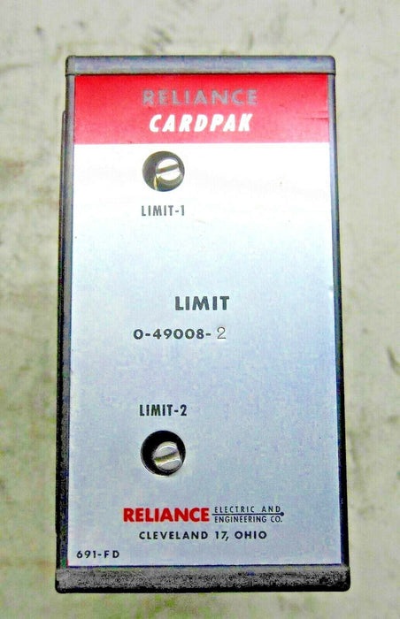 1 Reliance ELECTRIC 0-49008-2 PC BOARD CARDPAK
