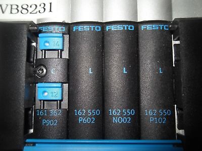 1 Festo 10P-14-4C-MP-R-A-CLLL+USZ MANIFOLD VALVE