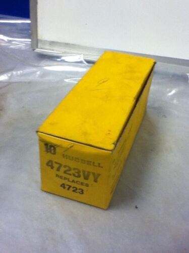 LOT OF 10 Hubbell 4723VY PLUGS