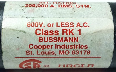 Bussmann KTS-R-10 600 v AC 10 A Class RK1 Current-Limiting Fast-Acting Fuse