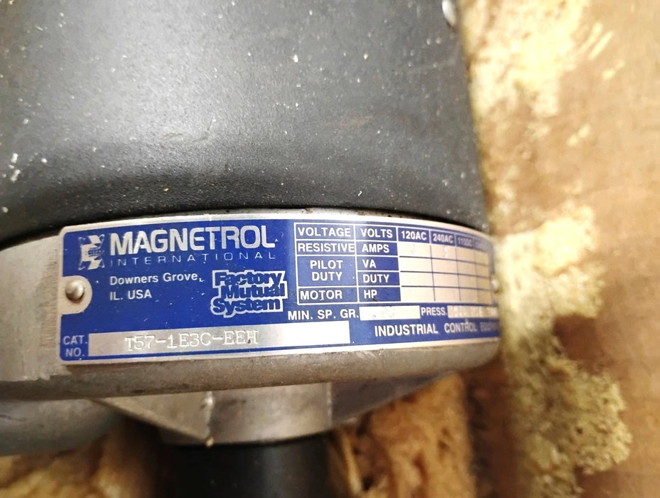 Magnetrol T57-1E3C-EEH 120/240 V AC 250 PSI Side-Mounted Liquid Level Switch
