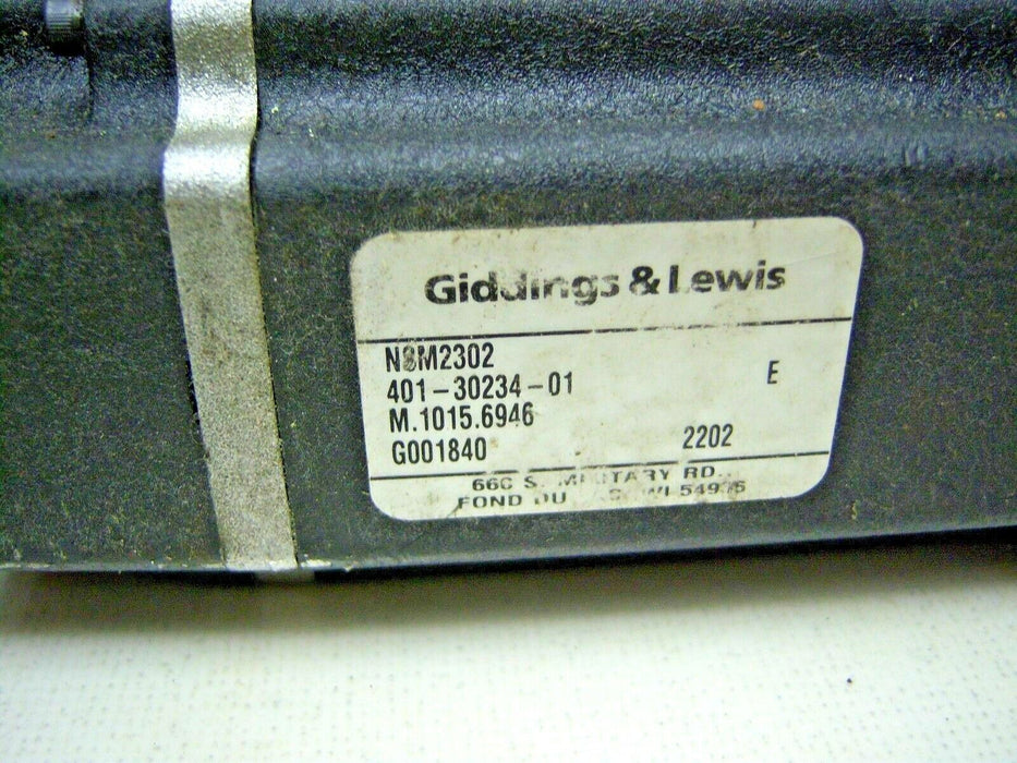 Giddings & Lewis Brushless Motor Encoder 401-30234-01 3PH 1.5HP 240 VAC