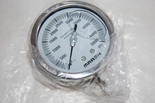 MARSH BELLOFRAM H20982PE HYDRAULIC GAUGE