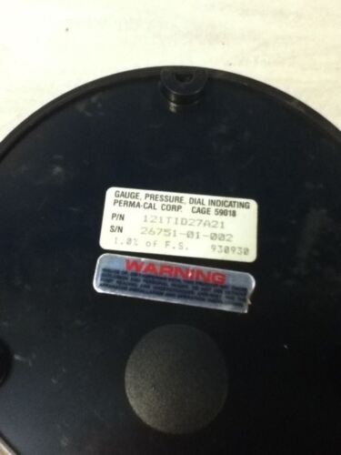 PERMA-CAL 121TID27A21 GAUGE