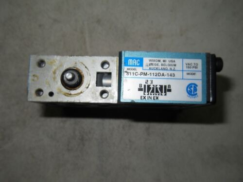 MAC Valves 811C-Pm-112Da-143 Solenoid Valve