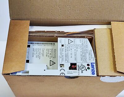 LENZE E82EV371K2C 1-240 V 0.37 kW 8200 Vector Frequency Inverter