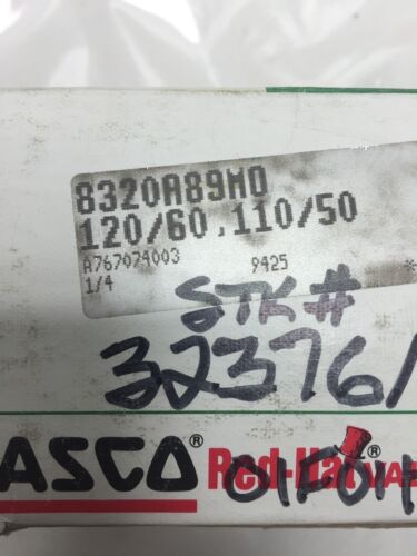 ASCO 8320A89MO Solenoid Valve