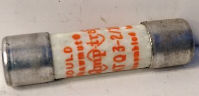 Ferraz Shawmut ATQ3-2/10 500 V AC 3.2 A Amp-Trap Time-Delay Fuse - Lot of 7