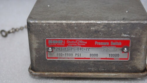 SOR 2N3-K3-P1-04C-ZZ PRESSURE SWITCH
