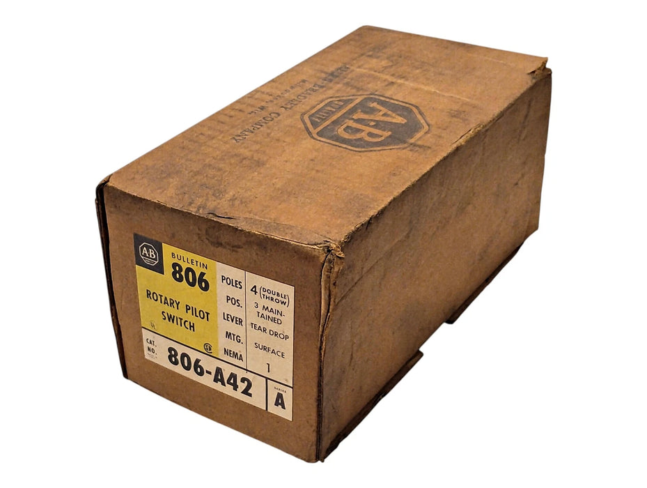 Allen-Bradley 806-A42 600 V AC 10 A Reversing Drum Switch