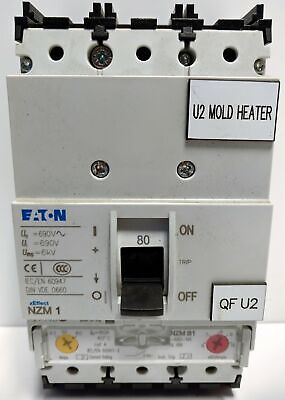 Eaton NZMB1-A80 Molded Case Circuit Breaker
