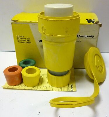 Woodhead 27W09 WATERTITE 20A 120V Plug