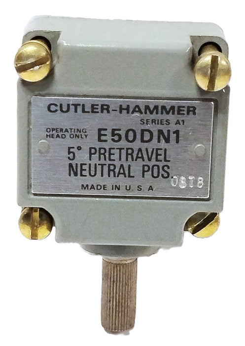 Cutler-Hammer E50DN1 Rotary Gear Limit Switch Operating Head Only