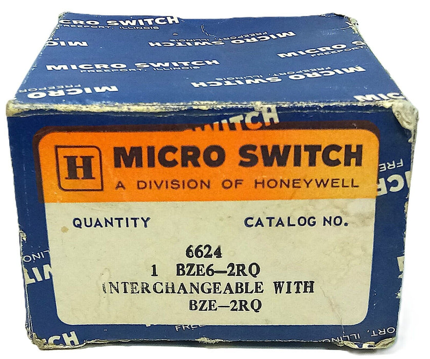 Honeywell Microswitch BZE6-2RQ Enclosed Limit Switch
