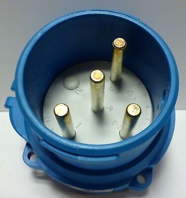 Meltric 63-68143 60A 600 VAC Inlet Plug