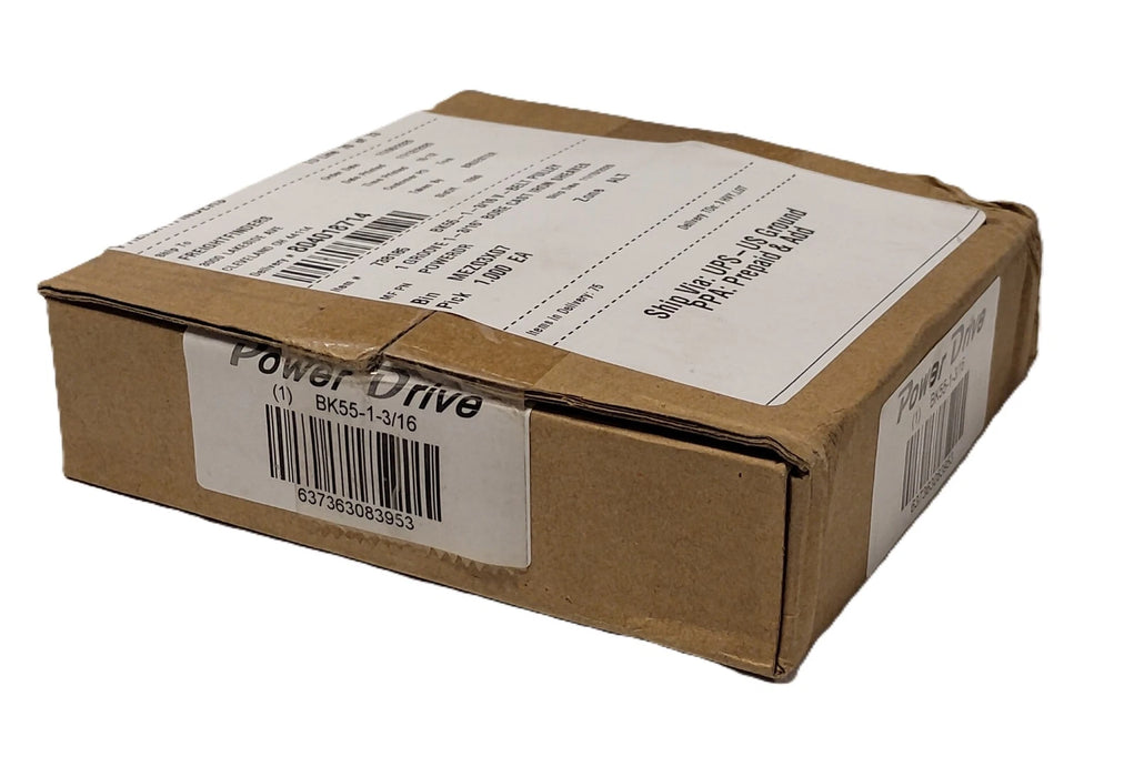 Power Drive BK55-1-3/16 Sheave Pulley