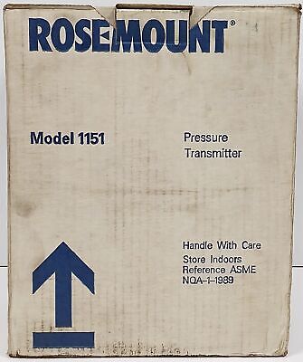 Rosemount 1151AP5E52B2 Alphaline Pressure Transmitter
