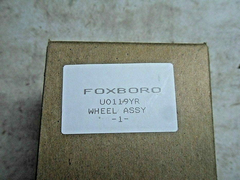Foxboro U0119YR Wheel Assembly