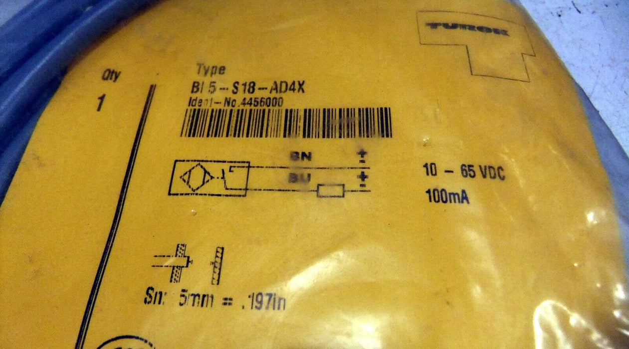 Turck Embeddable Sensor BI5-S18-AD4X