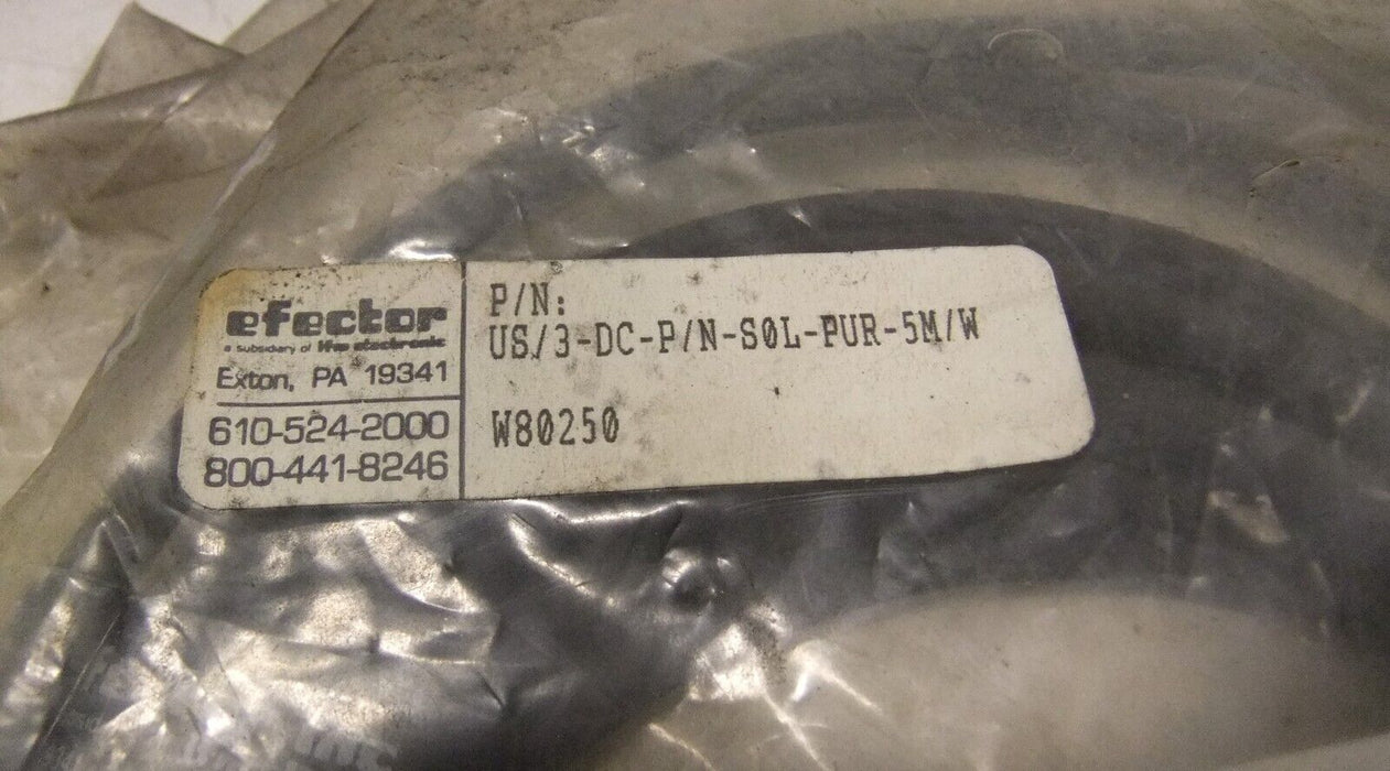 IFM Efector Cordset for Sensor W80250 5P