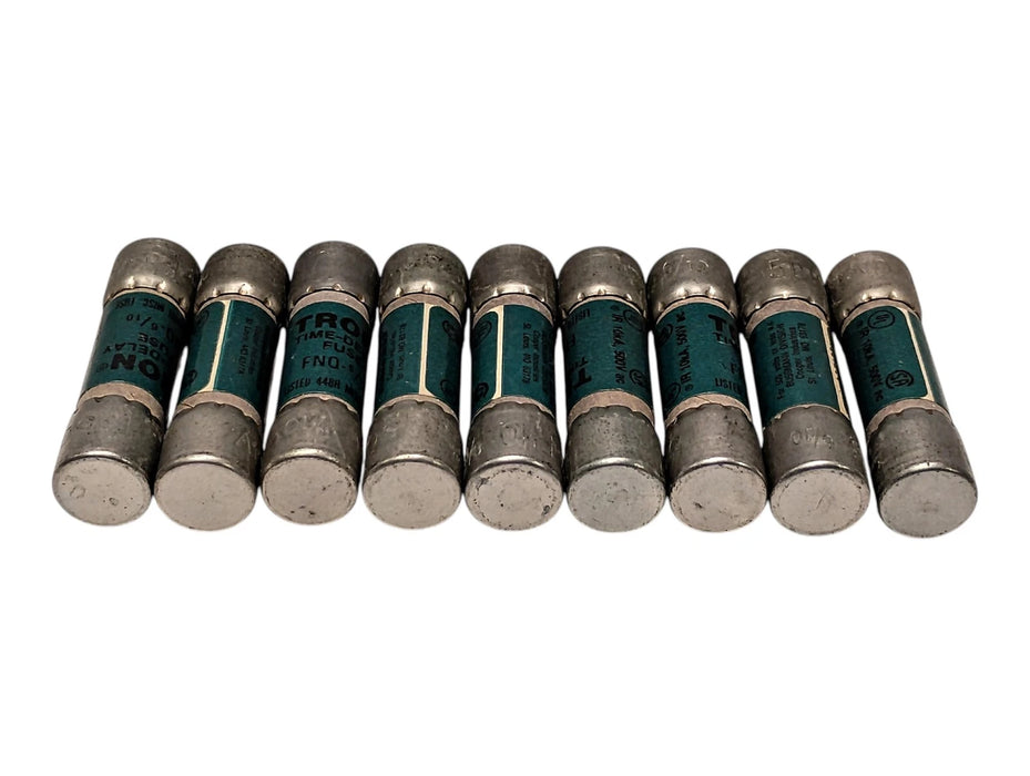 Bussmann FNQ-R-6/10 600 V AC 0.6 A Class CC Current-Limiting Time-Delay Fuses