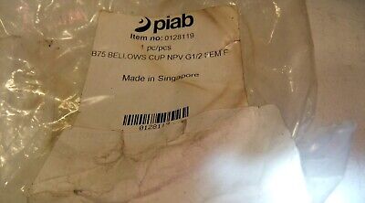 Piab Bellows Cup B75 Item 0128119